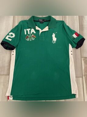 VTG Ralph Lauren Italy P.R.L Cup #2 Chief Keef Era Rugby Polo XXL (Runs Small)